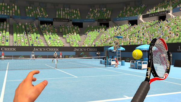 First Person Tennis vr quest